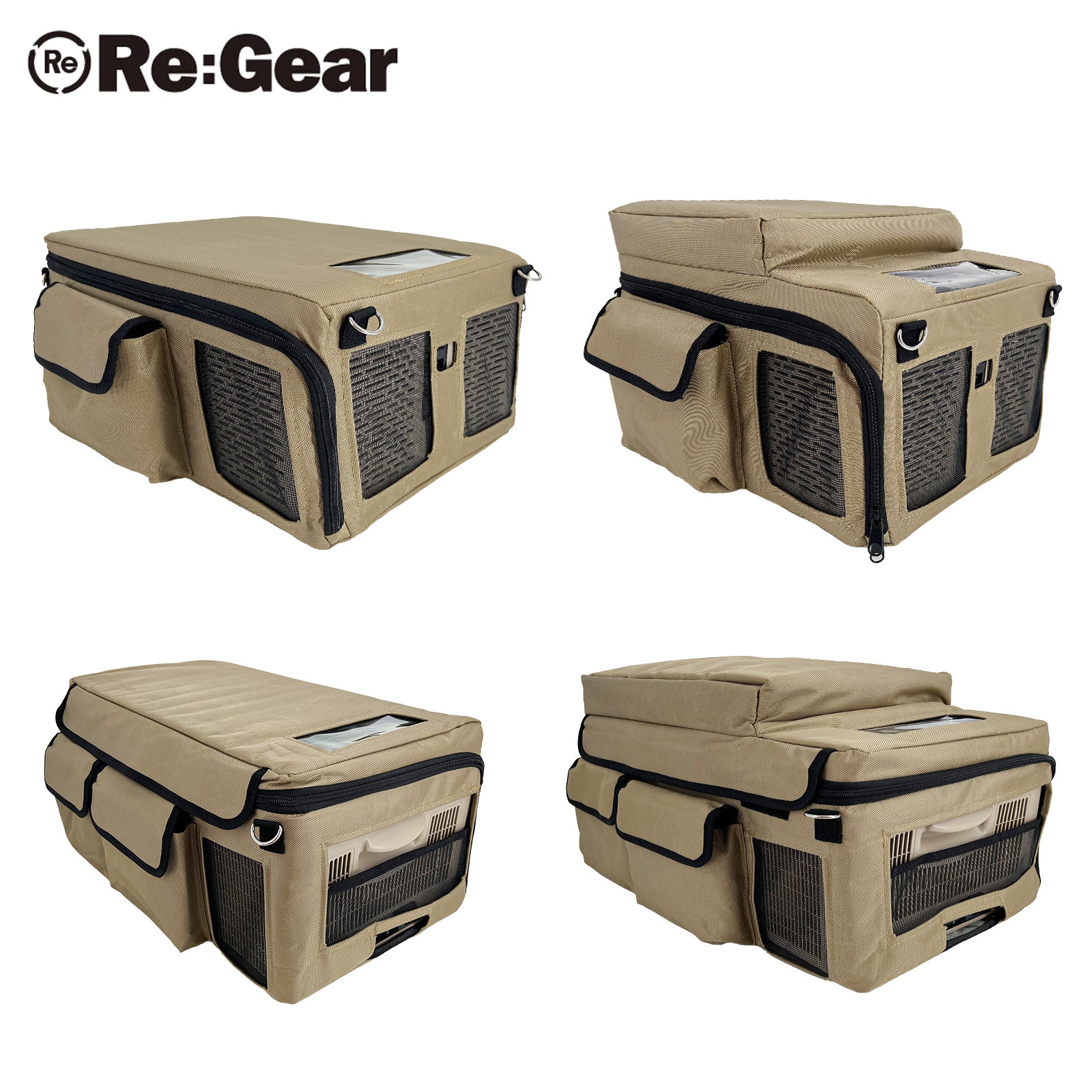 Re:Gear 車載冷蔵庫20L Re:Gear 車載冷蔵庫 保冷カバー バッグ 9L～20L